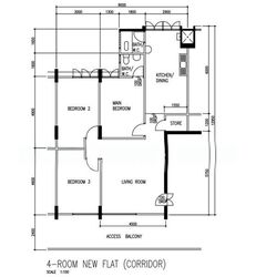 Blk 228 Boundary Ville (Serangoon), HDB 4 Rooms #541553221